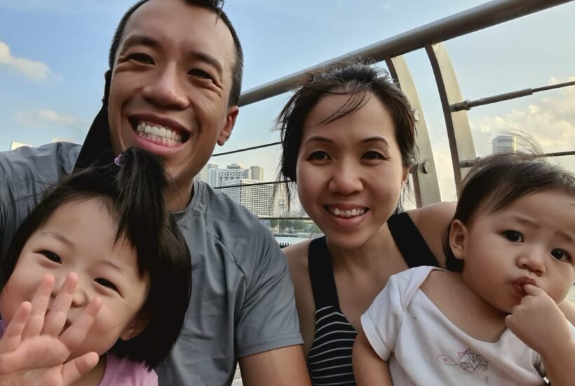 Wai Jia and family