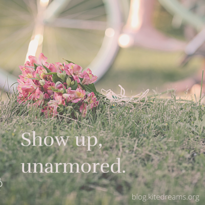 Show up, unarmored.